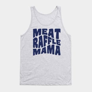 Meat Raffle Mama Tie Dye Buffalo Minnesota Mom Tank Top